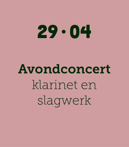 Avondconcert 29/04