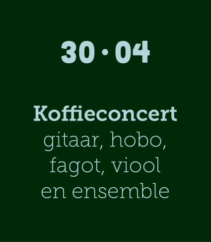 Koffieconcert 30/04