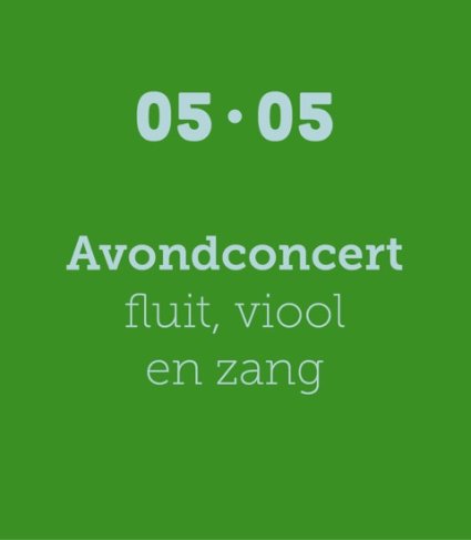 Avondconcert 05/05