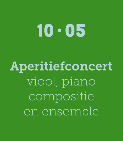 Aperitiefconcert 10/05