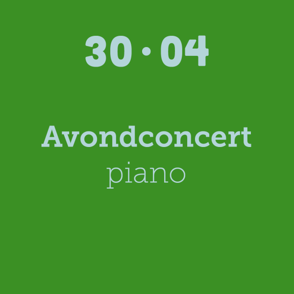 Avondconcert 30/04