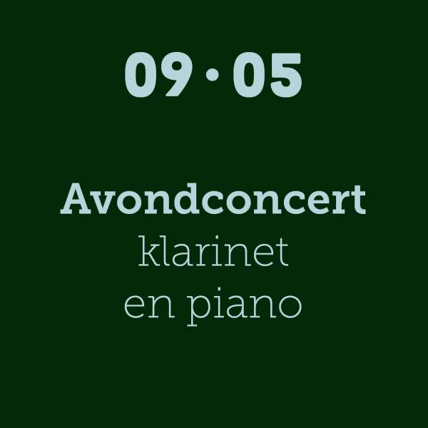 Avondconcert 09/05